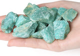 QINJIEJIE Piedras preciosas de Amazonita de cristal curativo