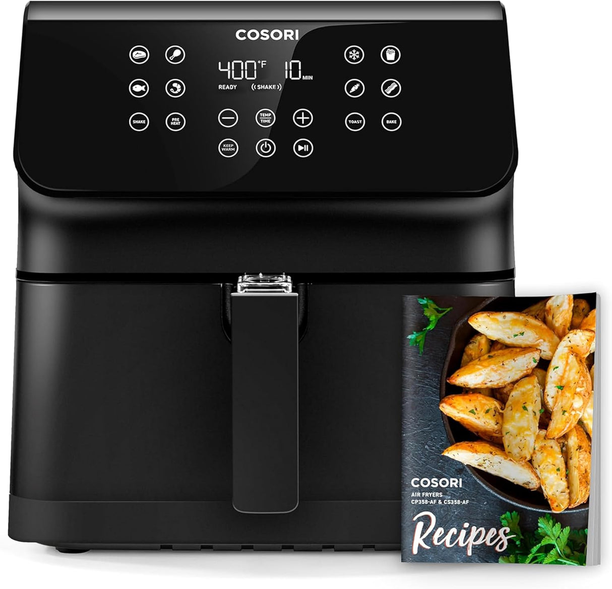 Air Fryer COSORI 12 en 1, 5.8QT, Cocina Rápida AdaptIQ