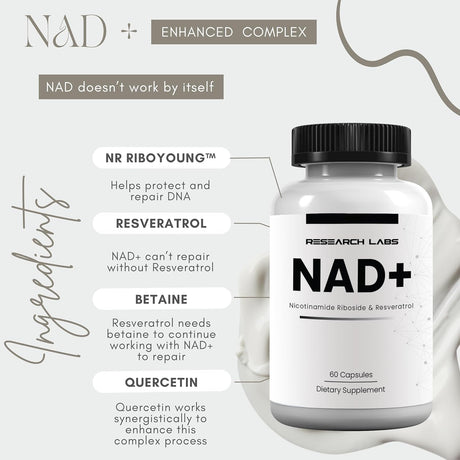 Suplemento NAD 2 Research Labs