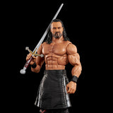 Figura de Acción Drew McIntyre Elite - Mattel, 6 pulgadas, Detalle