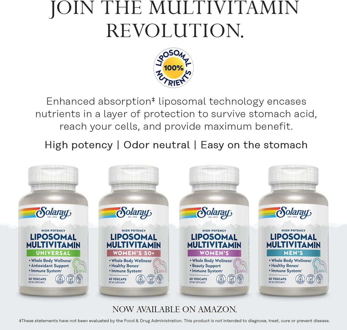 Complejo Vitamina C por Solaray  120 Cápsulas