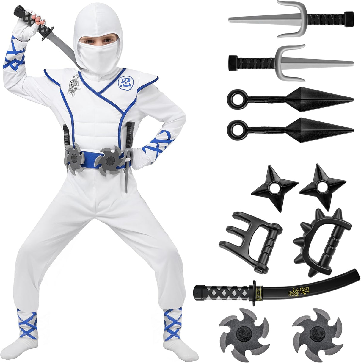 Disfraz de Ninja para Niños Spooktacular Creations Accesorios