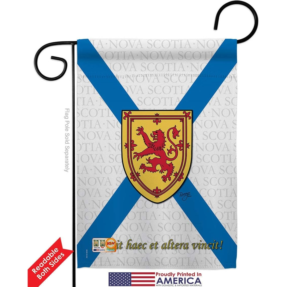 Canadá Provinces Nova Scotia Banner Doble Cara 28 X 40