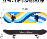 Skateboard Completo para Principiantes 31 x 7.88, 7 Capas