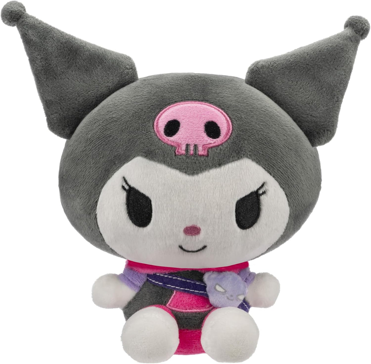 Muñeco de peluche Kuromi - Sanrio - Moda con capucha - Serie 1