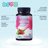 Suplemento Vitaminas gomosas (biotina - 2 unidades)