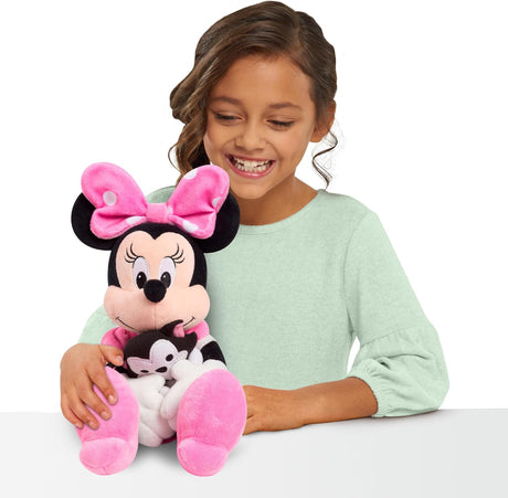 Minnie Mouse y Figaro Peluche, Disney Classic, Just Play