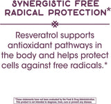 Nature&#39;s Way Resveratrol-Forte, protege de los radicales libres*, 60 cápsulas blandas