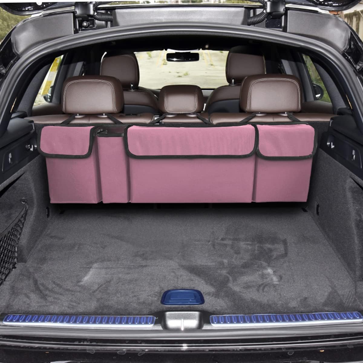Organizador de Maletero AUCELI, Impermeable, 4 Bolsillos, Grande
