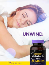 Carlyle Gomitas sleep profundo de 10 mg | 180 unidades |