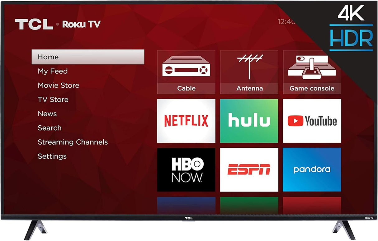 Televisor 4K Smart LED TCL 55S425 de 55 pulgadas (2019)