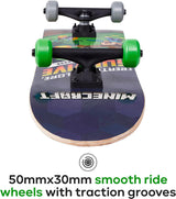 Skateboard de 31 pulgadas, deck de arce de 9 capas, modelo XYZ