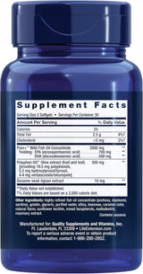 Suplemento de Omega-3, Life Extension, 60 gelatinas suaves