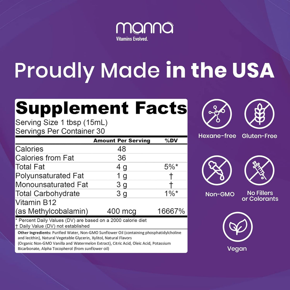Suplementos  Vitamina liposomal B12