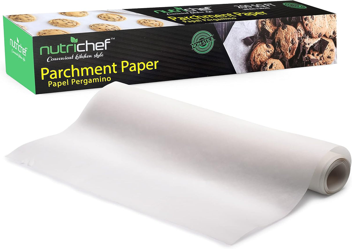 Papel Encerado rollo para hornear NutriChef NCPRC300