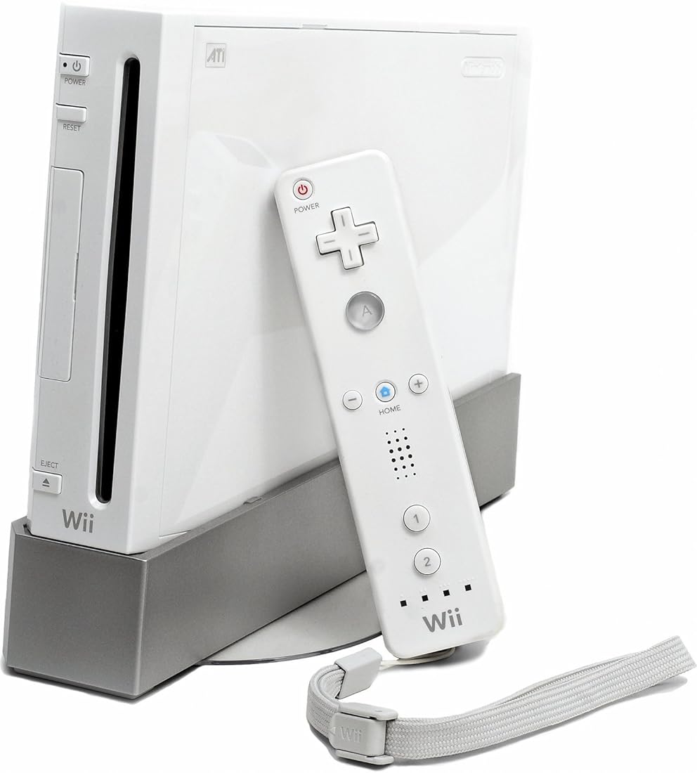Consola  color blanca