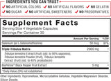 Suplemento Tribulus Terrestris Max  refuerzo de testosterona