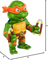 Figuras de Hielo TMNT Michelangelo 4” De Acero Die-cast