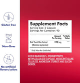 Suplemento Arroz de levadura roja  apoya  cardiovascular