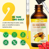 Suplemento de Berberina Orgánica 1500mg con Canela, Melón, 2oz