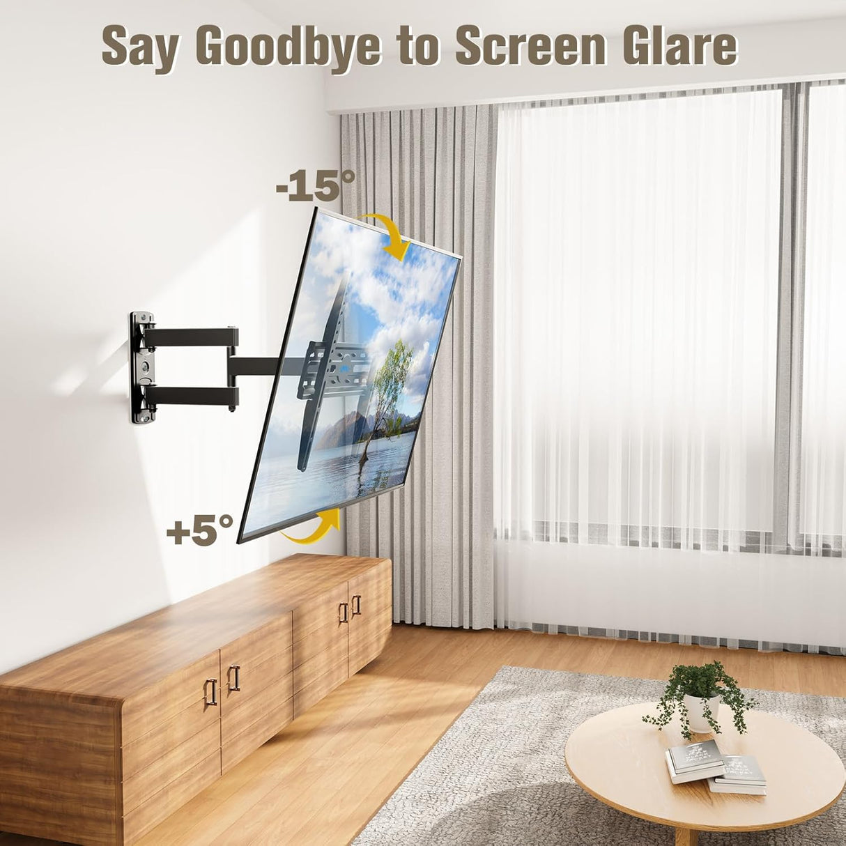 Soporte de TV Montaje, Mounting Dream, Articulado VESA 400, MD2377
