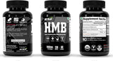 HMB 1000MG Cápsulas - Beta-Hydroxy Beta-Methylbutyrate, 120 cápsulas