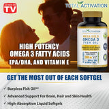 Aceite de Pescado Omega 3 Dr. Formula 2000 mg con Vitamina E