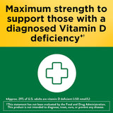 Suplemento Máxima fuerza Vitamina D3 10000 UI (250 mcg) 60cp
