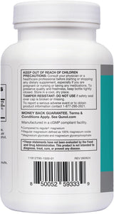 Qunol Magnesio Glicinato Complejo, 250mg, 90 cápsulas