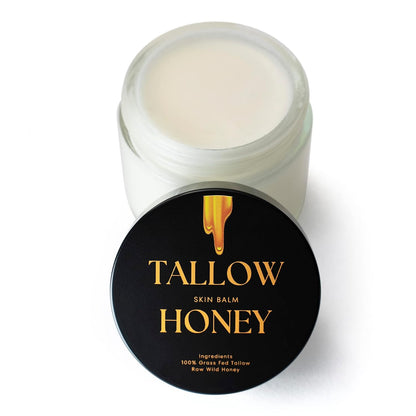 Bálsamo para la piel Tallow Honey de carne orgánica