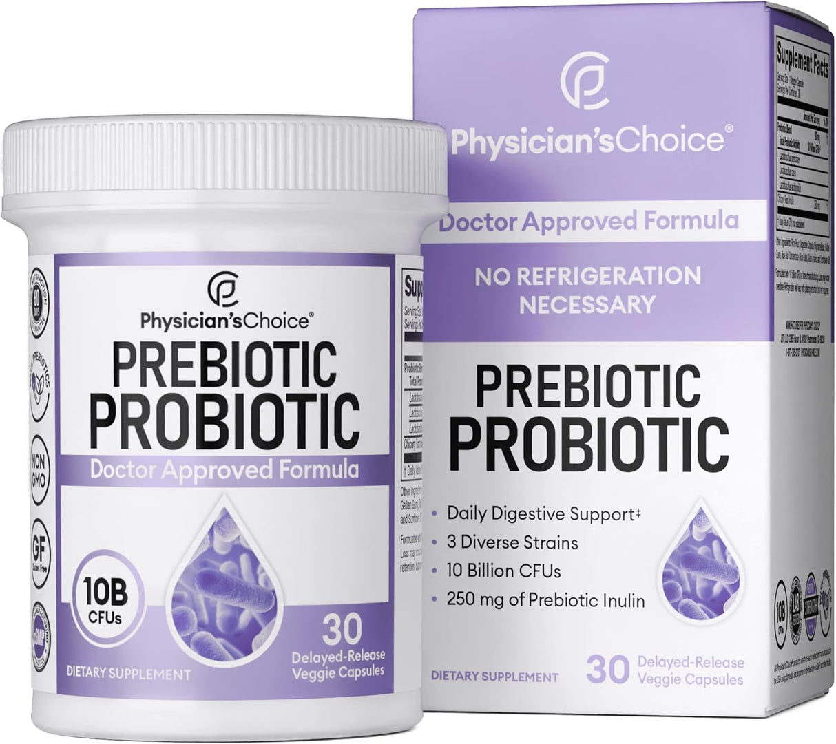 PSuplemento Prebiótico-probiótico  Probióticos multicepa