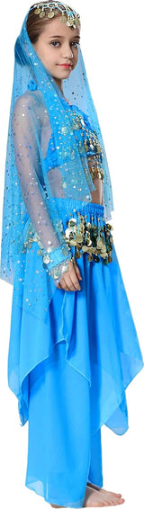 Disfraz de Genio para Niñas Fairycece con Accesorios Incluidos