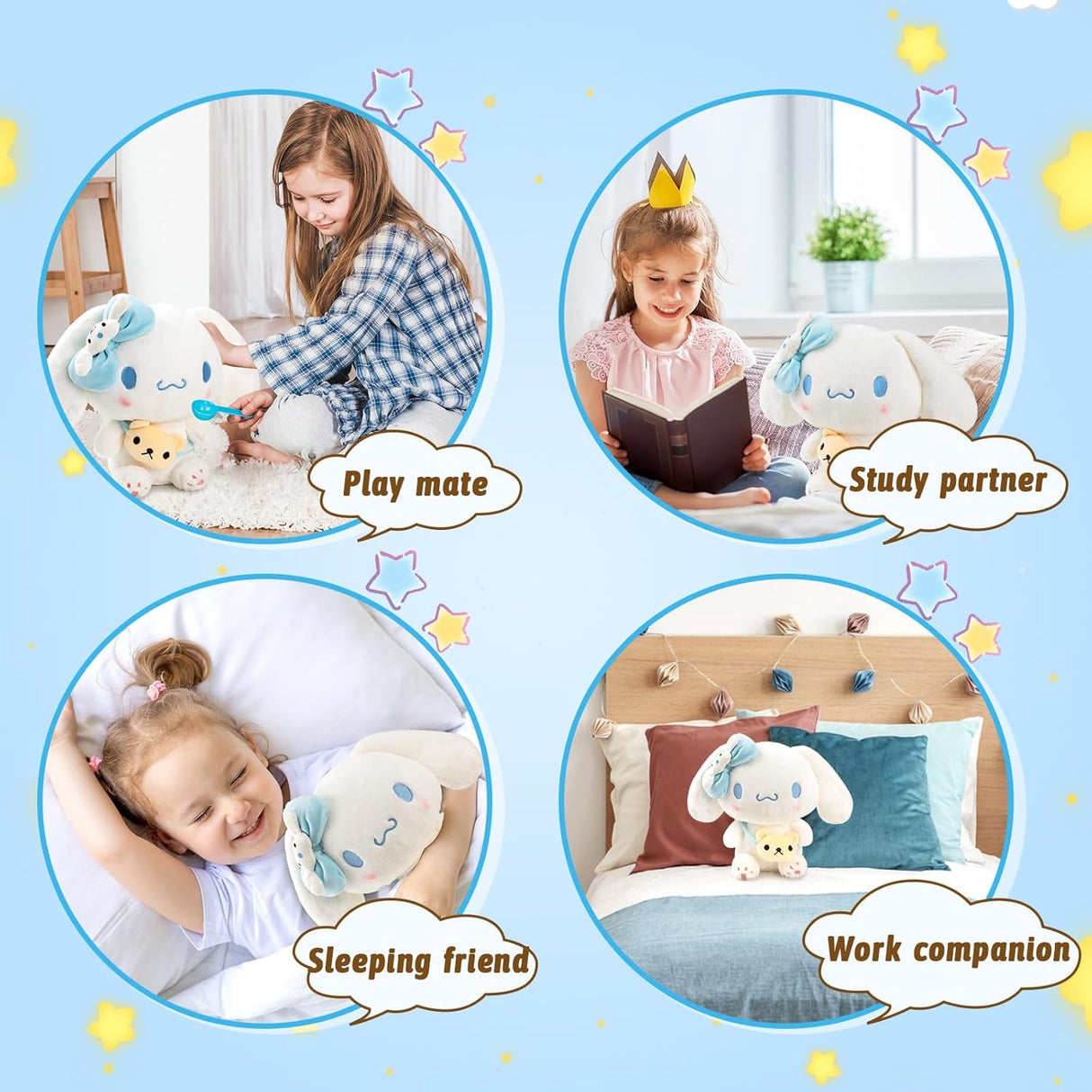 Peluche Kawaii Suave, Anime, Regalo Cumpleaños para Niñas