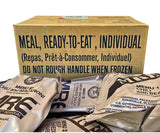 MRE Comida de Emergencia US - Menús 13 a 24, Caja B 2025-2026