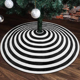 Funda para árbol de Navidad Yuboo, 48 pulgadas, diseño espiral