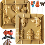 Moldes de Silicona para Halloween 2 Pack Formas de Dulces