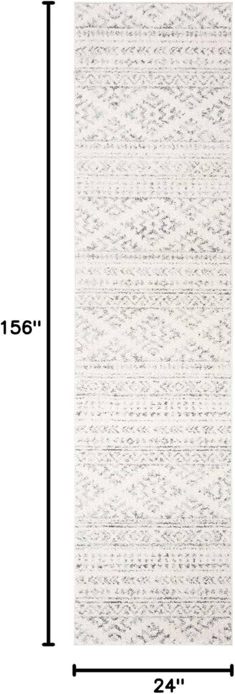Alfombra Runner Tulum, Diseño Tribal Boho, Modelo TUL272A