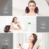 Masajeador de espalda y cuello, Shiatsu, con calor, modelo X1
