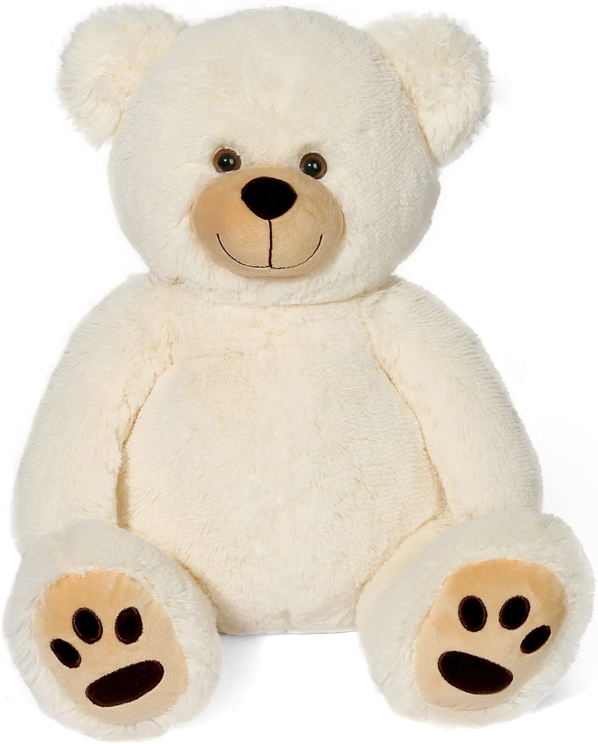 Teddy Bear con Huellas LotFancy - Peluche Regalo para Niños