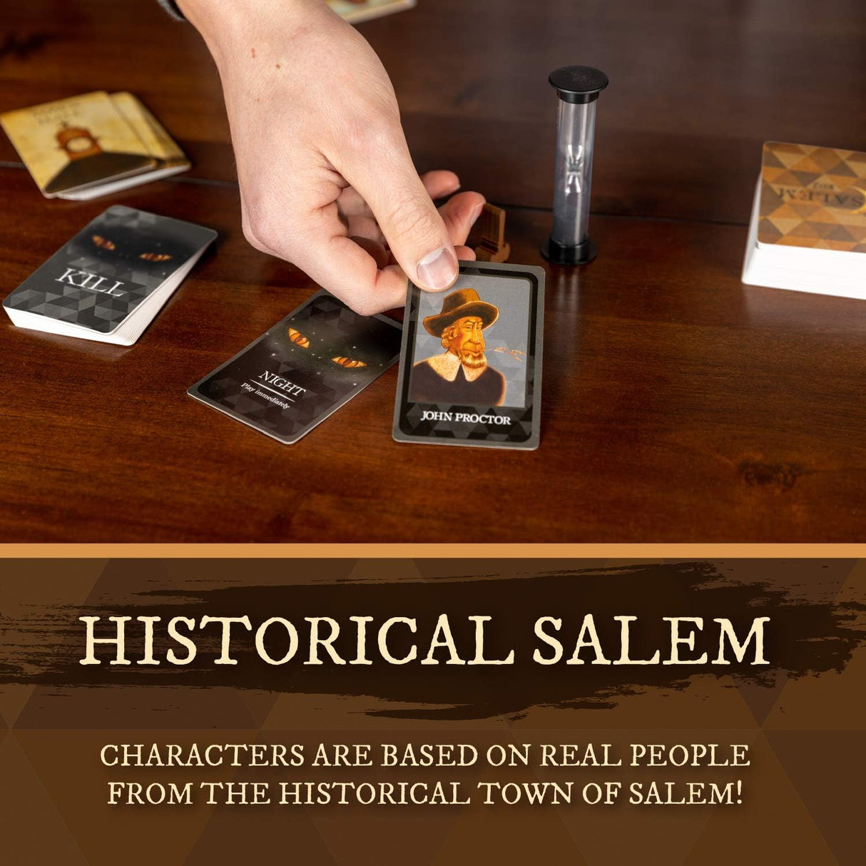 Juego de Mesa 'Salem 1692' - Caza de Brujas y Estrategia
