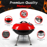 Parrilla Portátil Gas One 14 con tapa y sistema de ventilación