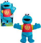 Peluche Cookie Monster 33 cm, Just Play, relleno reciclado, 18+ meses
