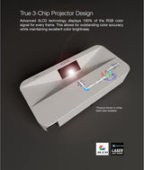 Proyector Epson EpiqVision Ultra LS800, 4K, 4000 lúmenes, 150