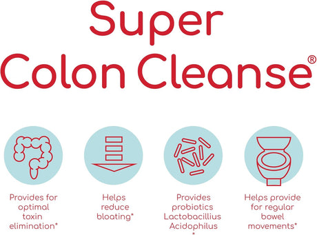 Suplemento Health Plus Super Limpieza de Colon 68 porciones