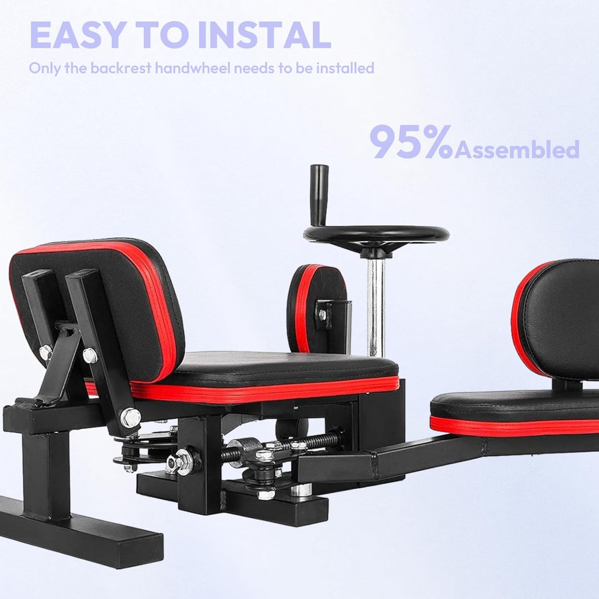 Estirador de Piernas Pro, Heavy Duty, 330LBS, Máquina de Ejercicio