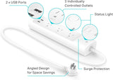 Kasa Smart Regleta de alimentación KP303, protector sobretensiones