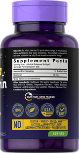 Carlyle slepp nigth 10mg 300 cápsulas blandas  para adulto