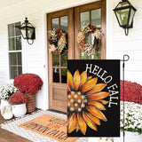 Bandera de Jardín Floral Otoñal Doble Cara 12x18 Pulgadas CF1624-12