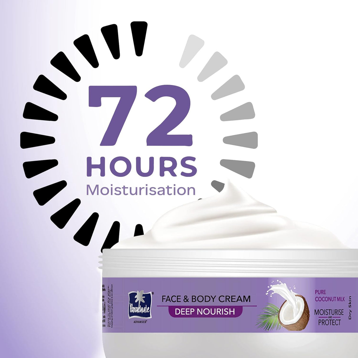 Crema facial y corporal de nutrición profunda Parachute