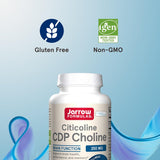 Suplemento de CDP Colina Jarrow Formulas, memoria, 60 cápsulas